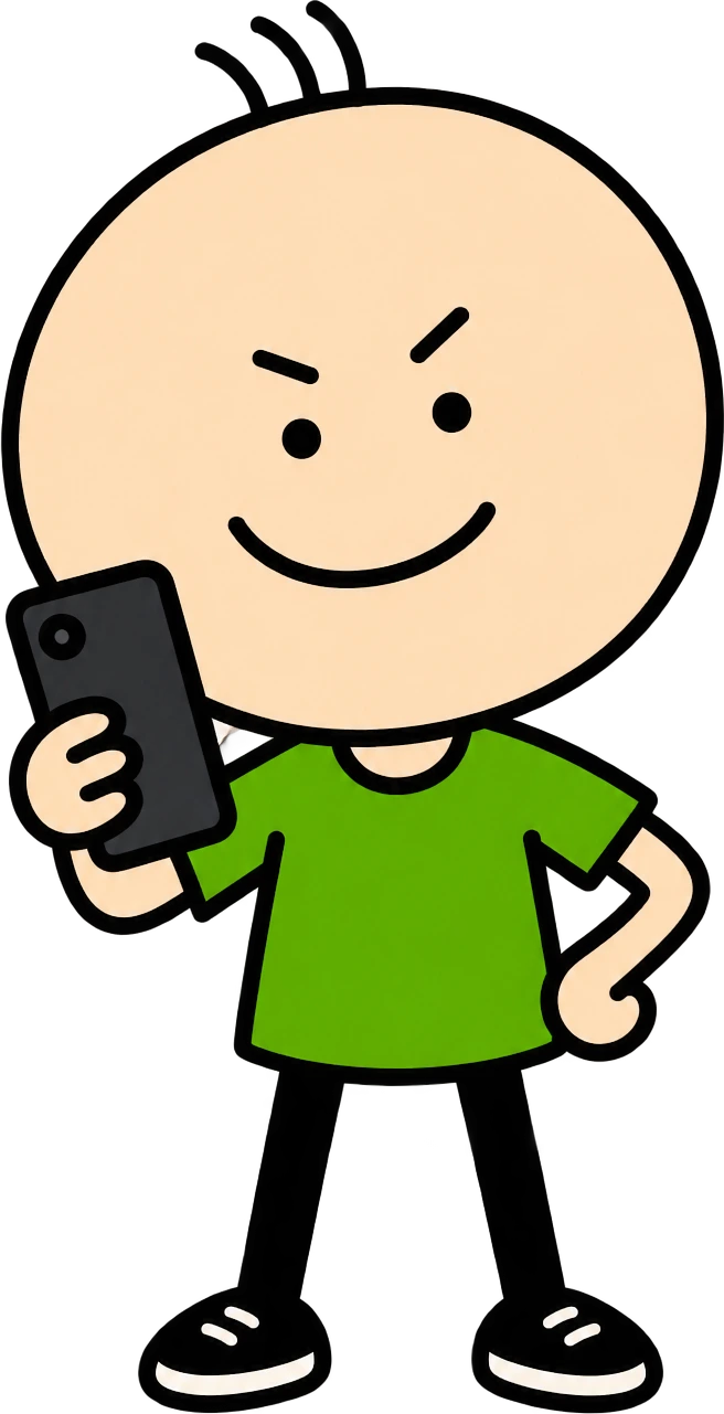 HQT holding his phone, ready to dance